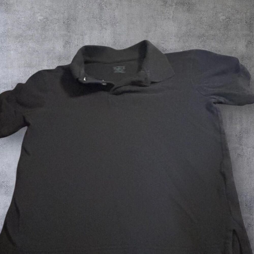 The Children's Place Boys Black Polo Shirt‎ Short Sleeve Uniform Casual